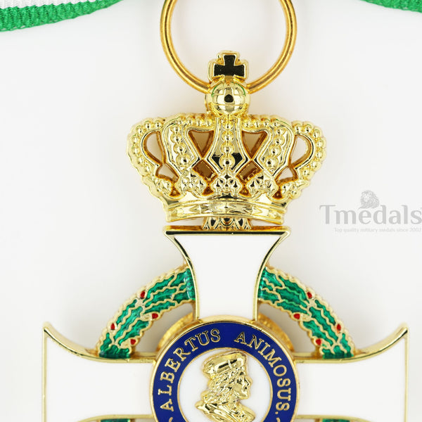 Albert Order 1st class Commander Cross with Crown Replica – Saxony Type II 1850