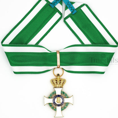 Albert Order 1st class Commander Cross with Crown Replica – Saxony Type II 1850