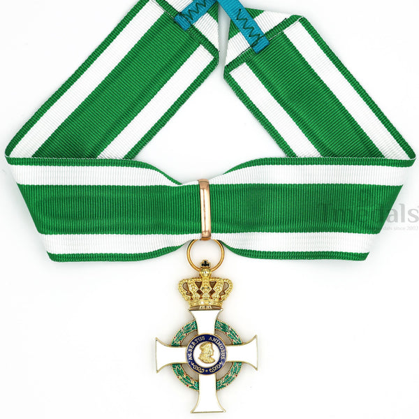 Albert Order 1st class Commander Cross with Crown Replica – Saxony Type II 1850