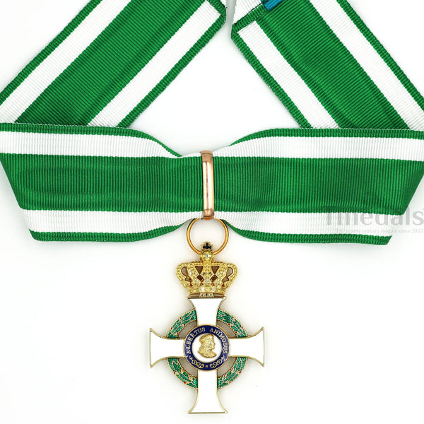 Albert Order 1st class Commander Cross with Crown Replica – Saxony Type II 1850