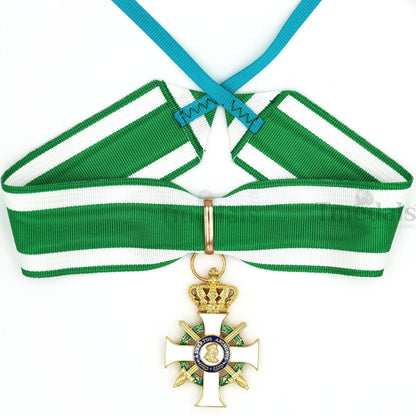 Albert Order Commander Cross with Swords & Crown Replica – Saxony Type II 1850