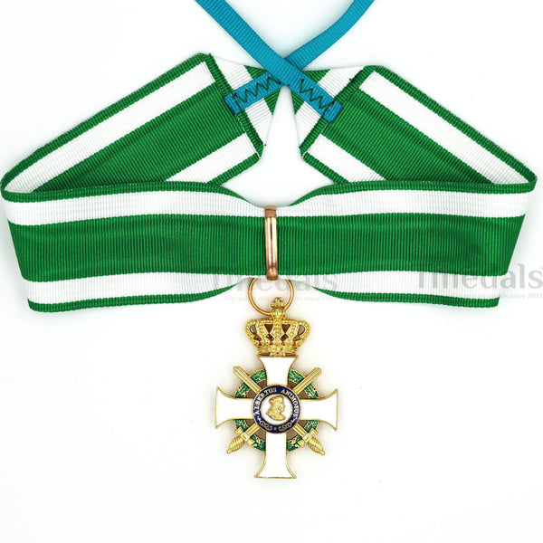 Albert Order Commander Cross with Swords & Crown Replica – Saxony Type II 1850