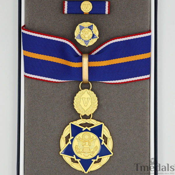 Public Safety Medal of Valor Replica – Full Set 1:1 Gilt Brass USA Medal Rare