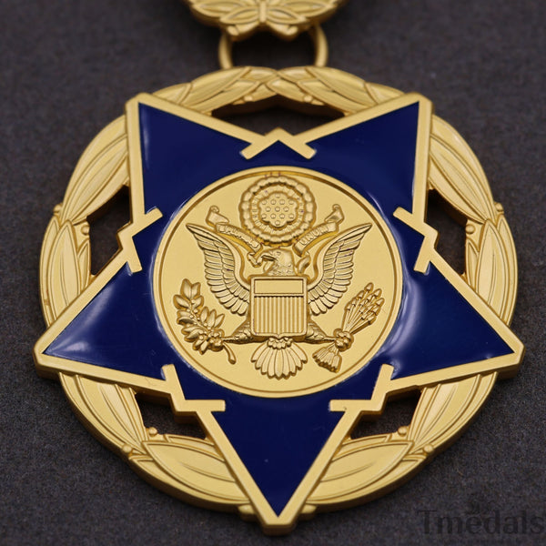 Public Safety Medal of Valor Replica – Full Set 1:1 Gilt Brass USA Medal Rare