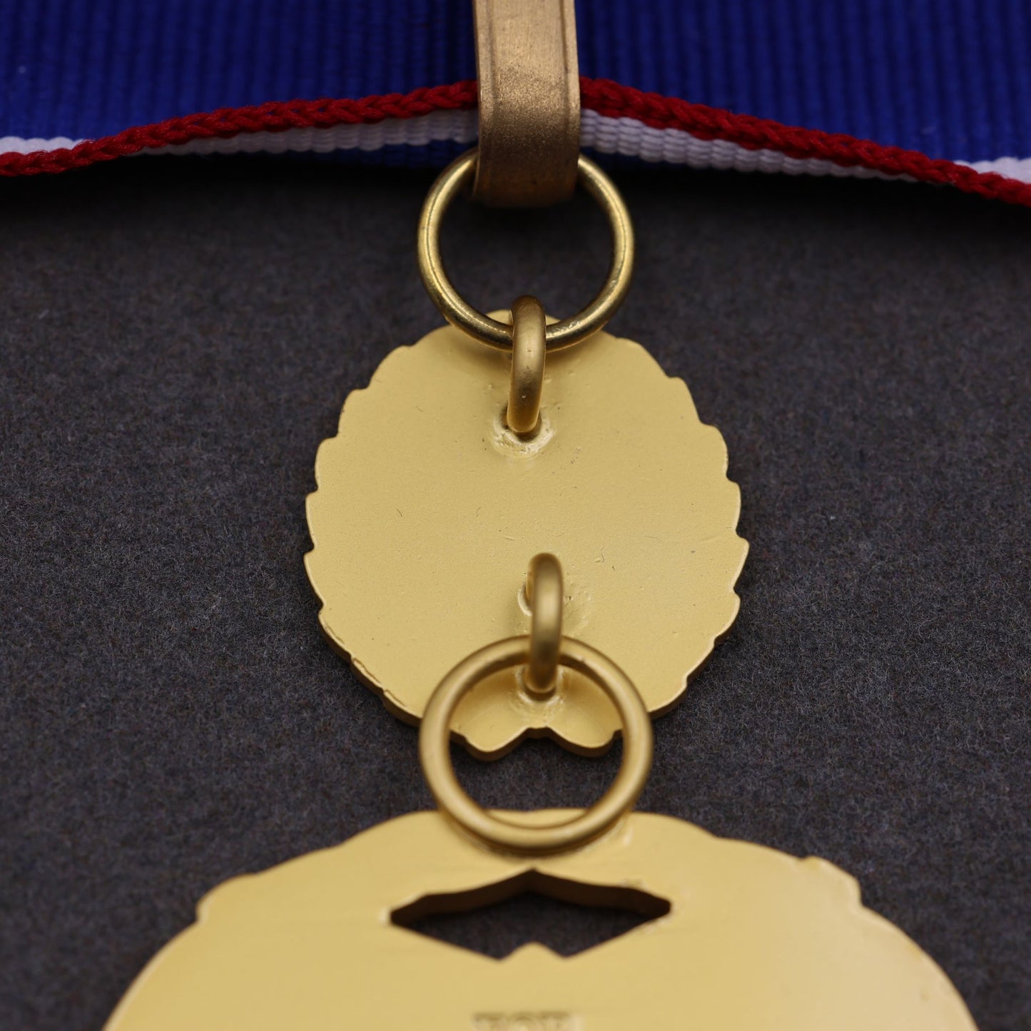 US DOJ Public Safety Medal of Valor Replica – Full Size Set Gilt Brass USA Medal