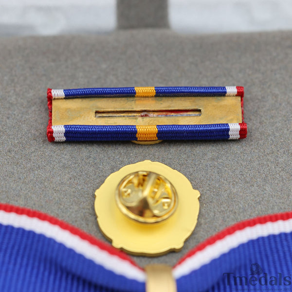 Public Safety Medal of Valor Replica – Full Set 1:1 Gilt Brass USA Medal Rare