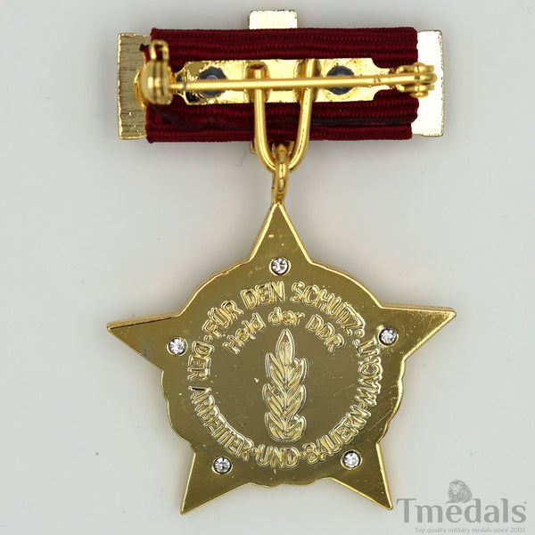 Hero of the GDR East Germany German DDR GDR Medal Order Badge WW12 Replica