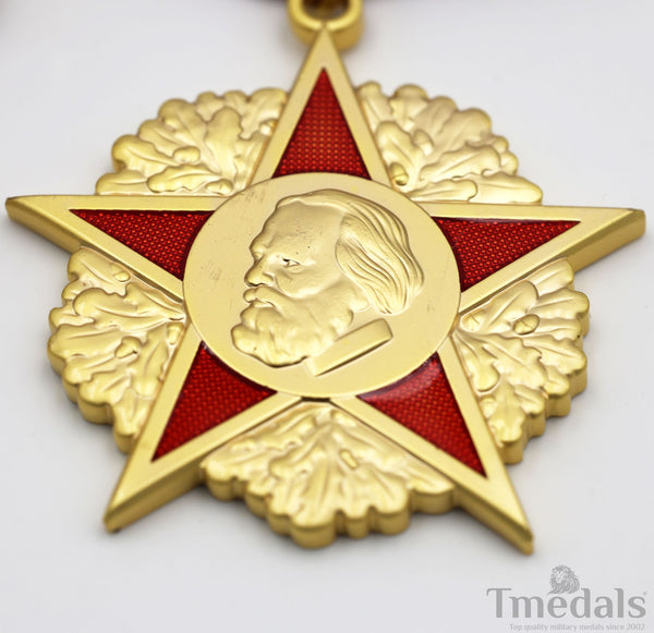 DDR Medal Set – Hero of GDR, Karl Marx, Scharnhorst – Germany Full Size Replica