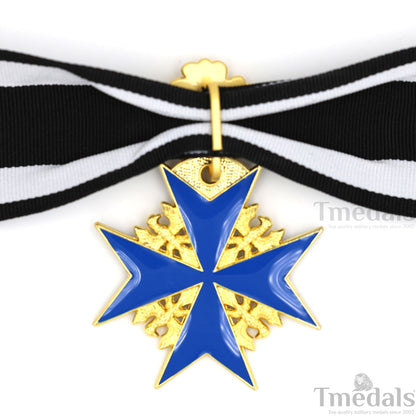 Prussian MWWI German Pour le Mérite Blue Max Medal with Oak Leaves – Replica Versionedal Replica WW1