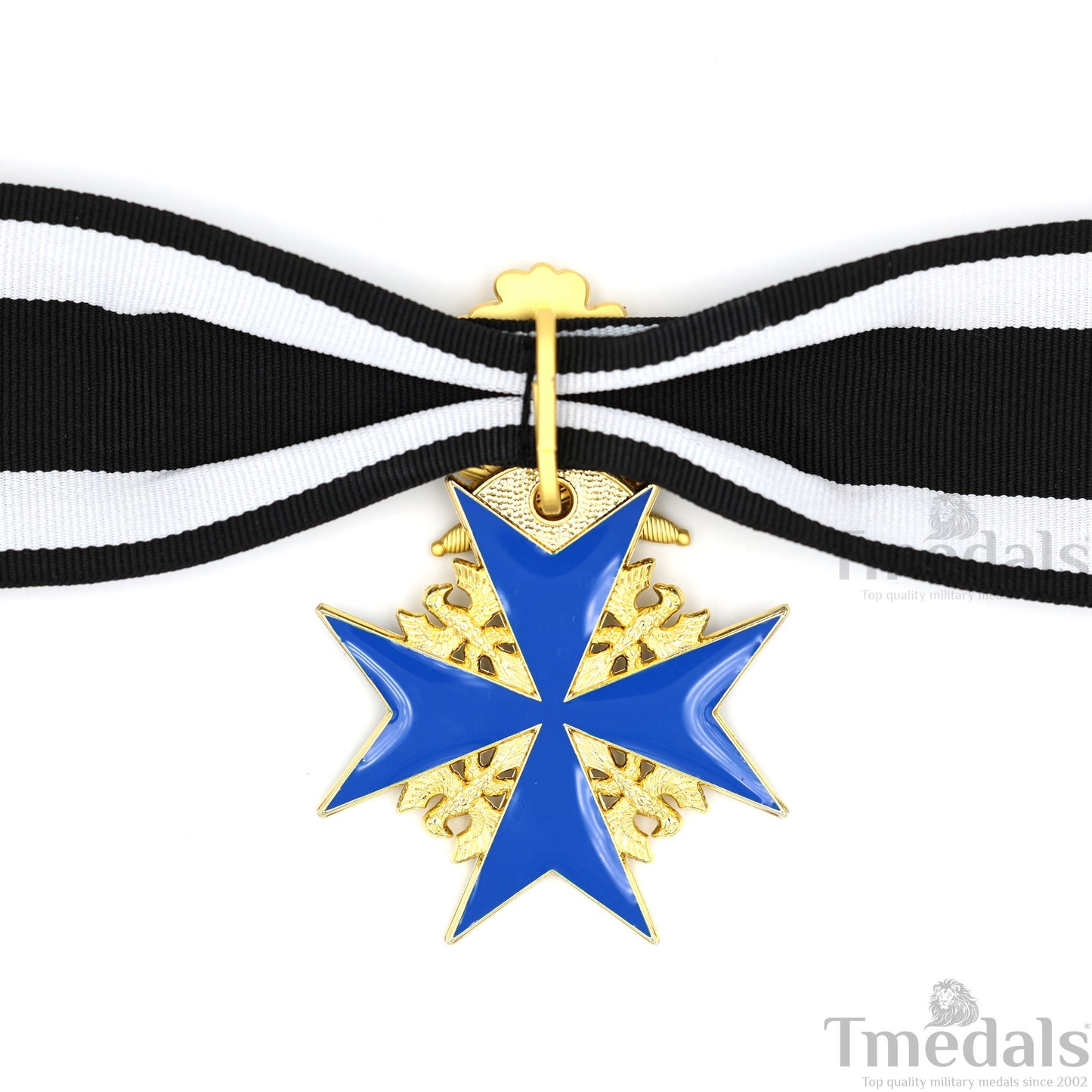 Prussian MWWI German Pour le Mérite Blue Max Medal with Oak Leaves – Replica Versionedal Replica WW1