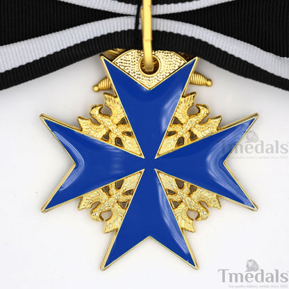 Prussian MWWI German Pour le Mérite Blue Max Medal with Oak Leaves – Replica Versionedal Replica WW1