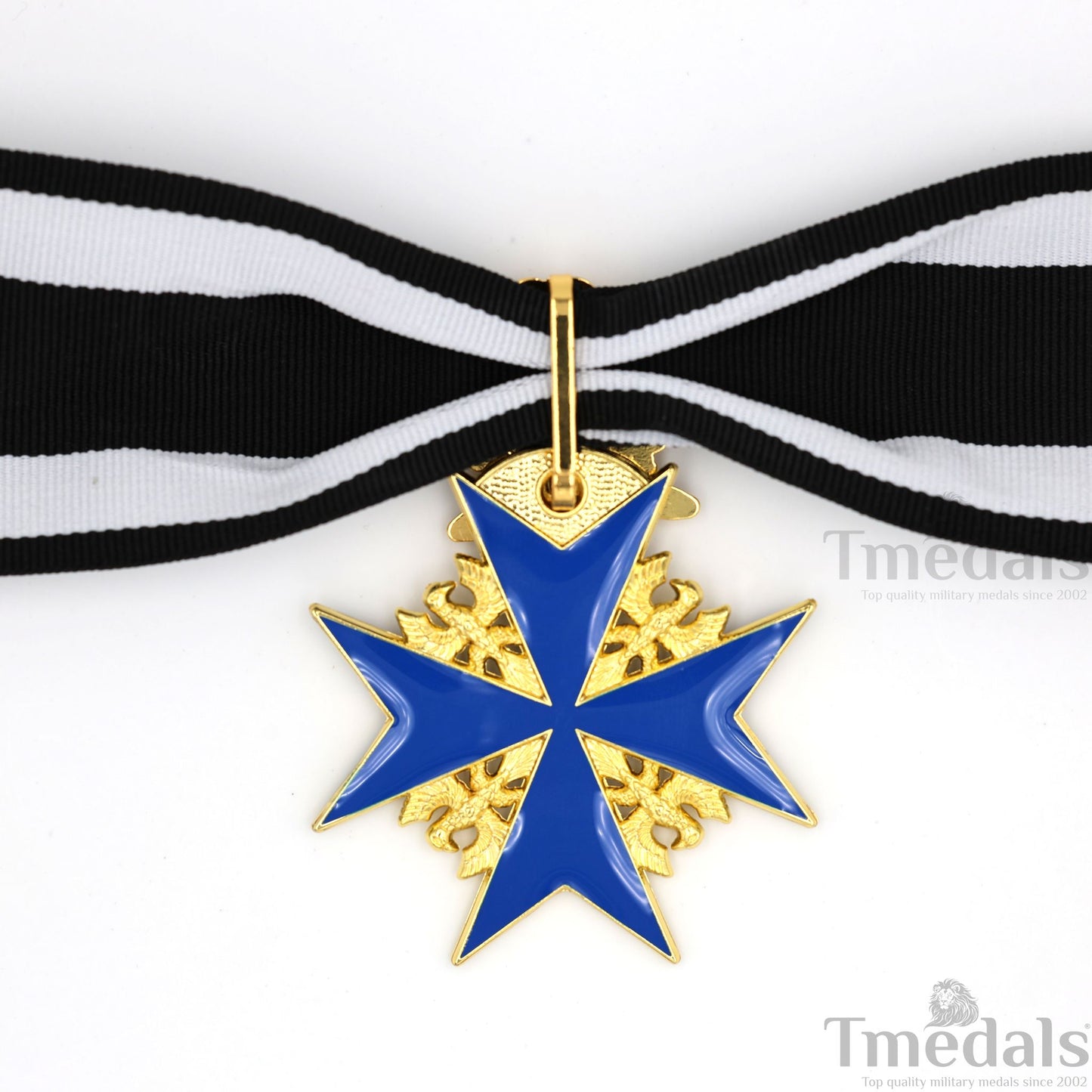 Pre-WWII German Pour le Mérite with Swords & Diamonds – Replica