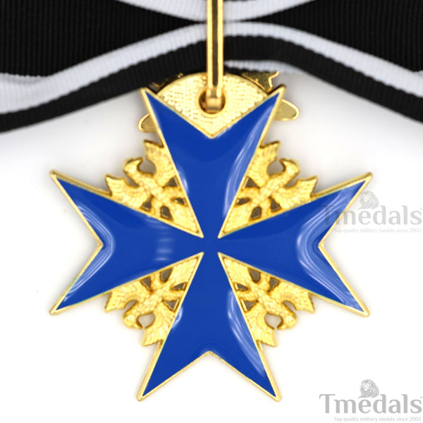 Pre-WWII German Pour le Mérite with Swords & Diamonds – Replica