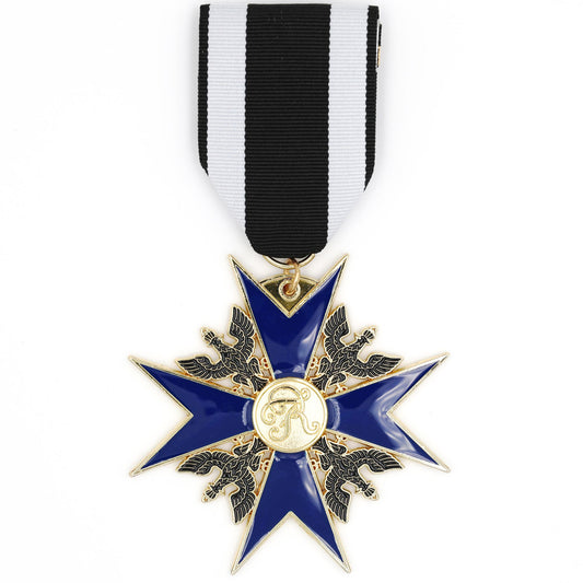 Prussian Order of the Black Eagle 1701 Badge with Short Ribbon