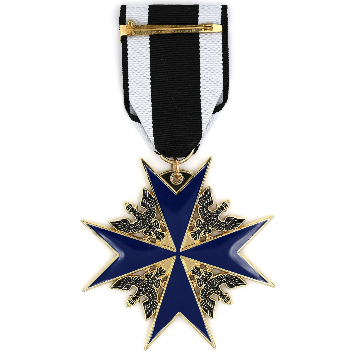 Prussian Order of the Black Eagle 1701 Badge with Short Ribbon