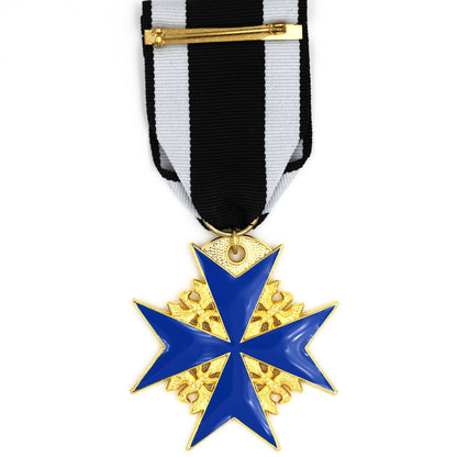 Prussian Pour le Mérite “Blue Max” WW1 Medal with Ribbon