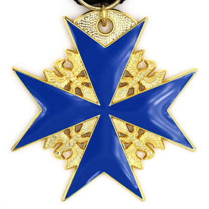 Prussian Pour le Mérite “Blue Max” WW1 Medal with Ribbon