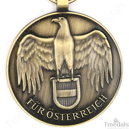 Austria WWI Commemorative Medal 1914–1918 – Für Österreich / Replica 35mm 20g