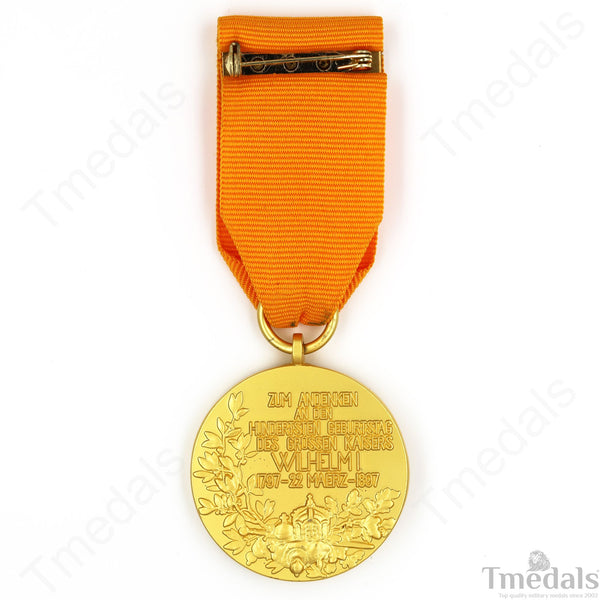 German Kaiser Wilhelm I Centennial Medal – 1897 Commemorative Replica