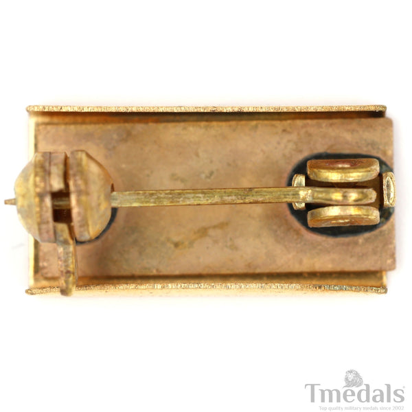 1x Mini Medal Mounting Bar 17.5 mm (0.69 in) Solid Brass Brooch Pin for U.S. UK