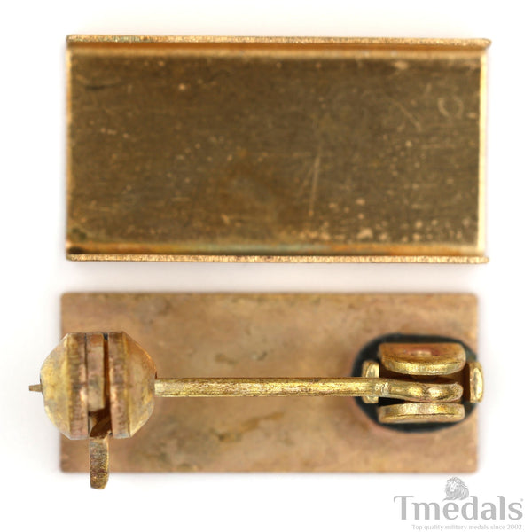 1x Mini Medal Mounting Bar 17.5 mm (0.69 in) Solid Brass Brooch Pin for U.S. UK