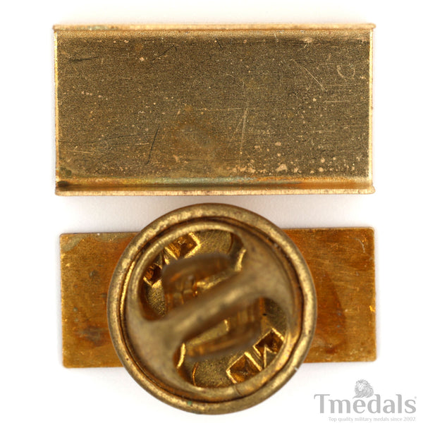 1x Mini Medal Mounting Bar 17.5 mm (0.69 in) Solid Brass Brooch Pin for U.S. UK