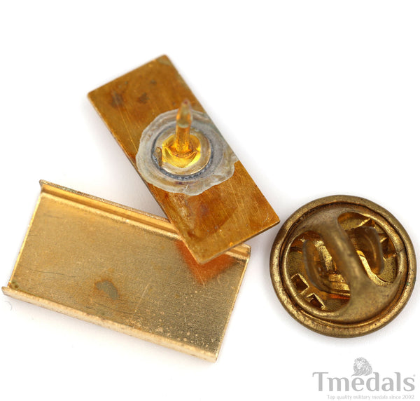 1x Mini Medal Mounting Bar 17.5 mm (0.69 in) Solid Brass Brooch Pin for U.S. UK