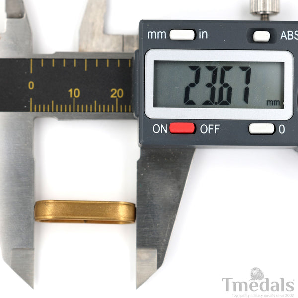 Solid Brass Suspension Ring for Neck Orders – 23.7 mm (0.935 in) – For Repair & Mounting