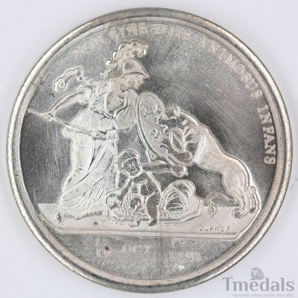 Libertas Americana Medal Replica 1776–1781 Nickel Silver – Revolutionary Era