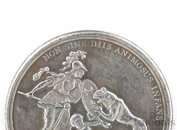 Libertas Americana Medal Replica 1776–1781 Nickel Silver Revolutionary Era nice