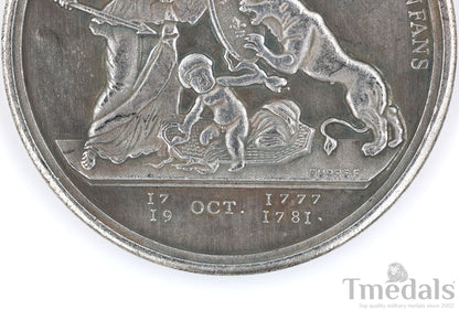 Libertas Americana Medal Replica 1776–1781 Nickel Silver Revolutionary Era replica