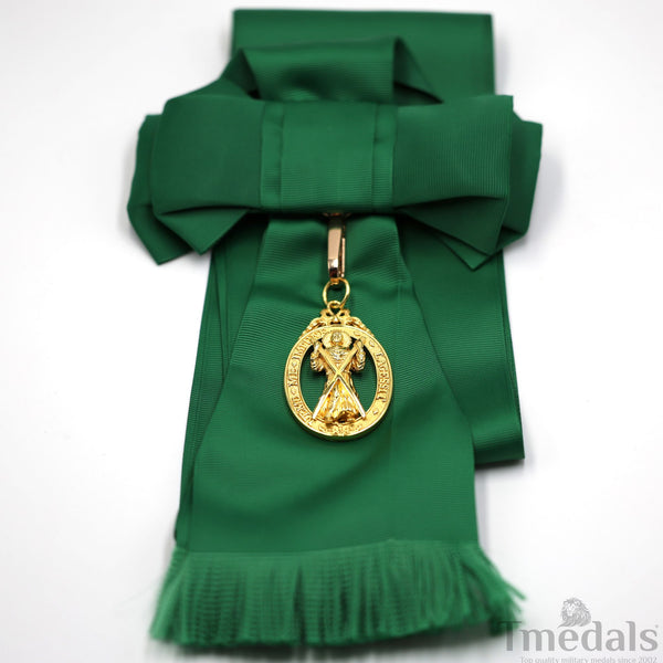 UK Order of the Thistle Badge Saint Andrew Replica Brass Gilt Full-Size Museum copy reproduction repro