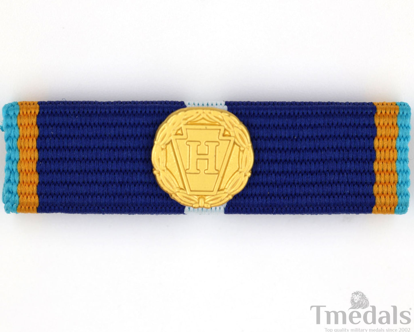 9/11 Heroes Medal of Valor Ribbon Bar Replica – DOJ Honor Award with Keystone "H"