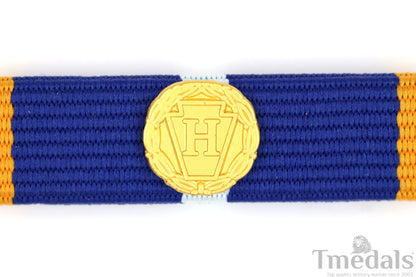 9/11 Heroes Medal of Valor Ribbon Bar Replica – DOJ Honor Award with Keystone "H"