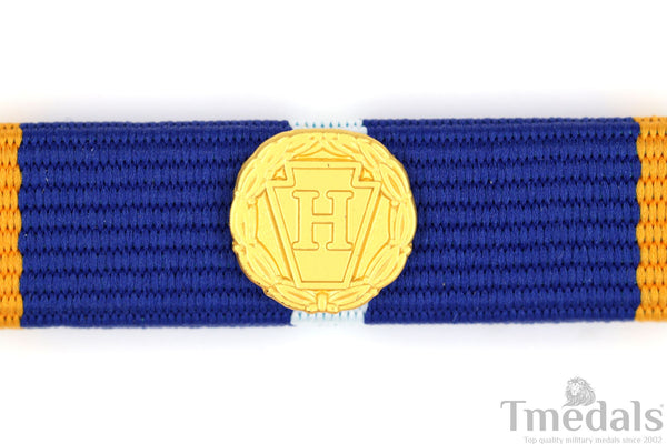 9/11 Heroes Medal of Valor Ribbon Bar Replica – DOJ Honor Award with Keystone "H"