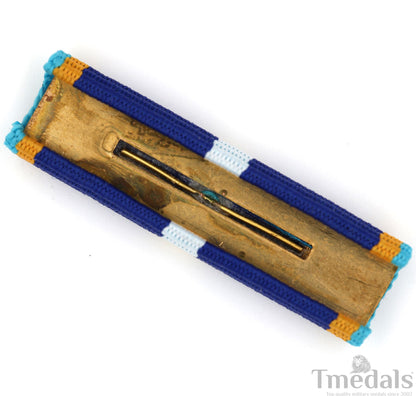 9/11 Heroes Medal of Valor Ribbon Bar Replica – DOJ Honor Award with Keystone "H"
