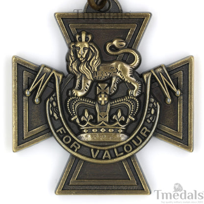 British Victoria Cross Medal with Ribbon –  Historical Replica UK