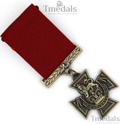 British Victoria Cross Medal with Ribbon –  Historical Replica UK