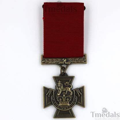 British Victoria Cross Medal with Ribbon –  Historical Replica UK