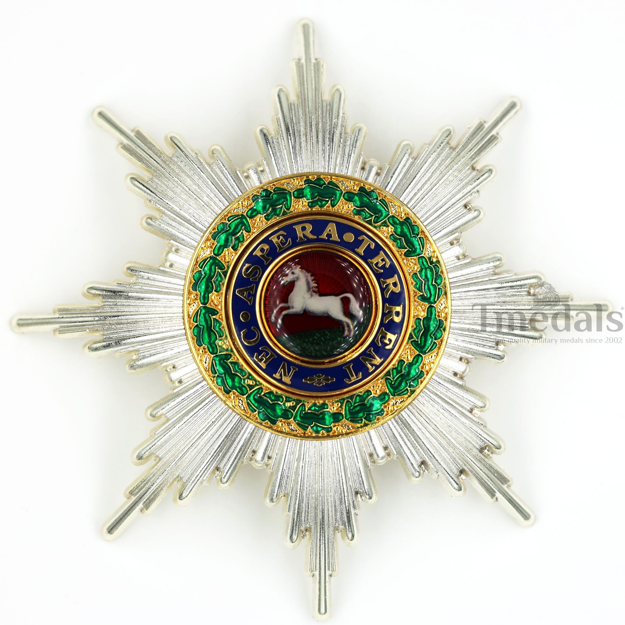 Royal Guelphic Order Breast Star Replica – Enamel Medal with Pin
