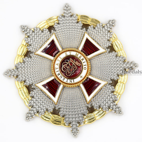 Austrian Imperial Order of Leopold Breast Star with war decoration Replica