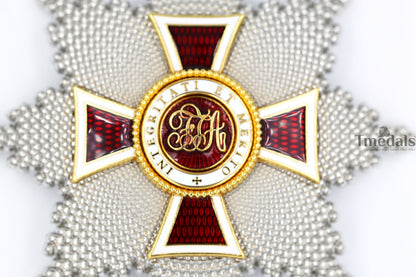 Austrian Imperial Order of Leopold – Grand Cross Breast Star – Full-Size Museum Replica with Enamel Finish