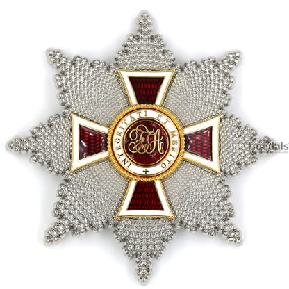 Austrian Imperial Order of Leopold – Grand Cross Breast Star – Full-Size Museum Replica with Enamel Finish