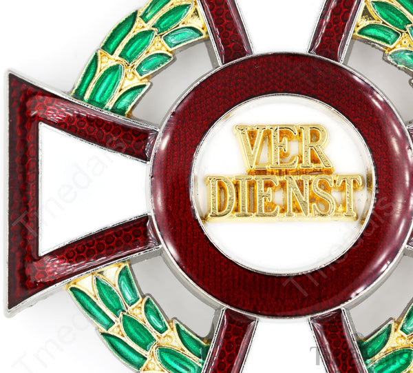 Military Merit Cross Austro-Hungarian Empire 1st class Replica Badge VERDIENST!