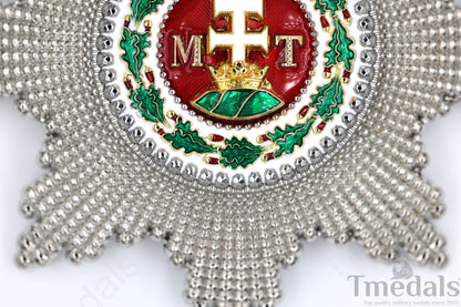 Grand Cross Star Austro-Hungarian Order of Saint Stephen Austria Medal Replica