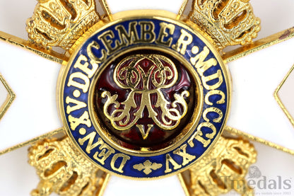 Ernst August Order Knight's Cross I Class Replica – Hanover 1865 Design