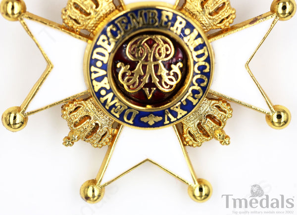 Ernst August Order Knight's Cross I Class Replica – Hanover 1865 Design Rare