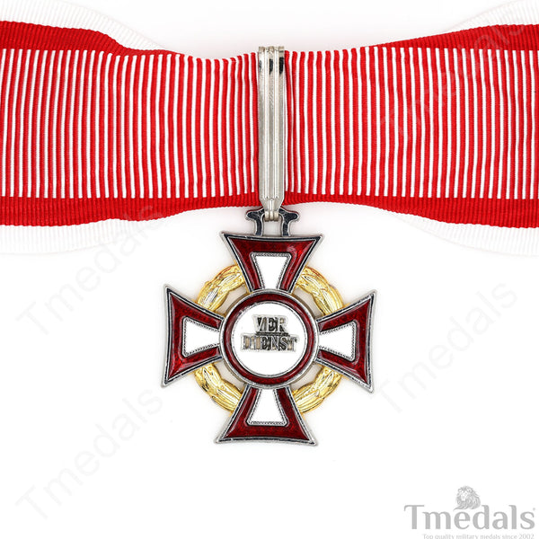 Austro-Hungarian Military Merit Cross – 1st & 2nd Class Replica Set
