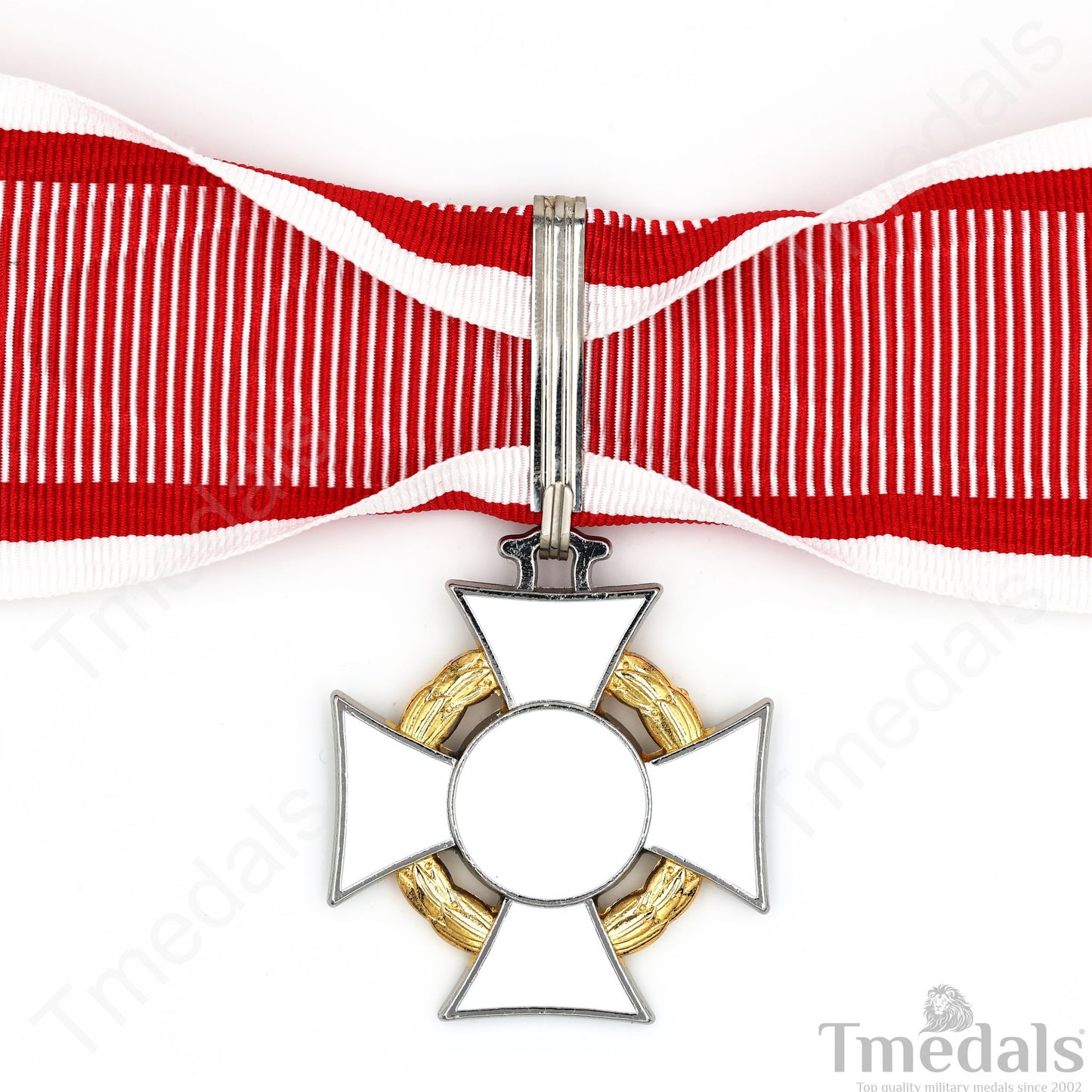 Austro-Hungarian Military Merit Cross Set – 1st Class Breast Star 2nd Class Neck Badge – Full-Size Museum Replica
