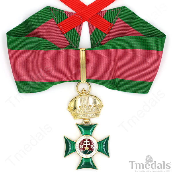 Royal Hungarian Order of Saint Stephen Commander’s Cross Medal – Replica
